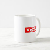 Edsel Briefmarke Kaffeetasse (VorderseiteRechts)