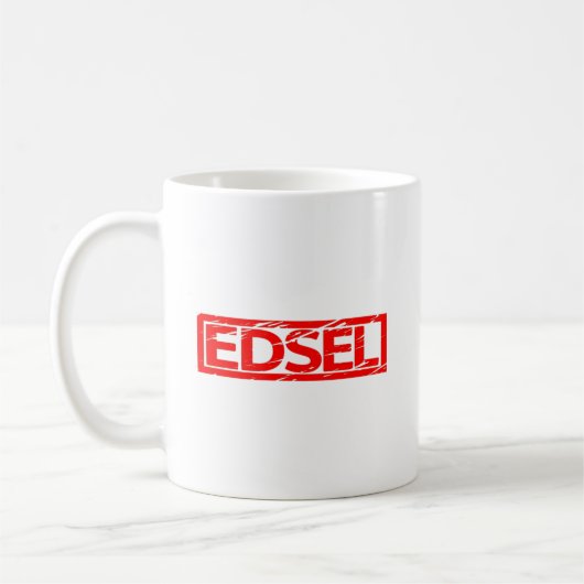 Edsel Briefmarke Kaffeetasse (Links)