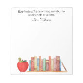 Edu-Notes: Umformende Minds, Lehrerbewertung Notizblock (Vorderseite)