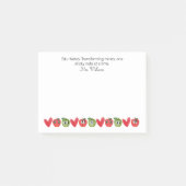 Edu-Notes: Umformende Minds, Lehrerbewertung Post-it Klebezettel (Vorderseite)