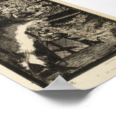 Eduard Manet Cats Print Poster (Ecke)