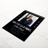 Educated Black Man 2022 Abschluss Einladung (Gedreht)