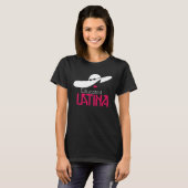 Educated Latina Graduation T-Shirt (Vorne ganz)