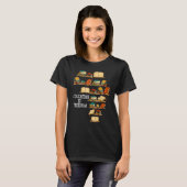 Education Is Freedom Book Reader Black History Mon T-Shirt (Vorne ganz)