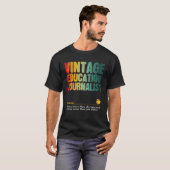 Education Journalist Appreciation Week Back to Sch T-Shirt (Vorne ganz)