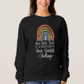 Education Learning Teach Student Teacher Sweatshirt (Vorderseite)