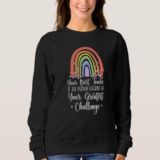 Education Learning Teach Student Teacher Sweatshirt (Vorderseite)