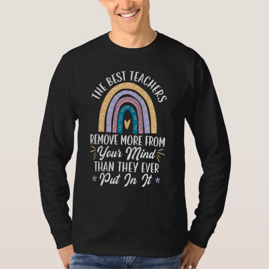 Education Student Learning Teach Teacher T-Shirt (Vorderseite)