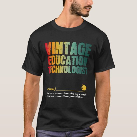 Education Technologist Appreciation Week Back to S T-Shirt (Vorderseite)