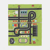 Educational Blanket My Track Fleecedecke (Vorderseite)