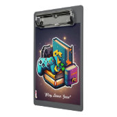 "Educational Gaming Co." Mini Klemmbrett (Gewinkelt2)