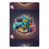 "Educational Gaming Co." Mini Klemmbrett (Rückseite)