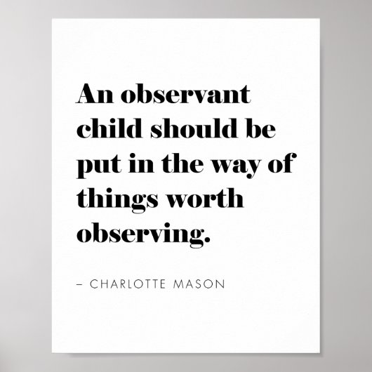 Educational Inspirational Modern Minimalistisch Po Poster (Vorne)