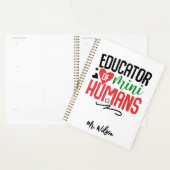 Educator of Mini Humans Notebook – Funny Teacher  Planer (Anzeige)