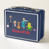 EdukayFUN Lunchbox (Mit Johnny, Papa & mehr) (Rückseite)