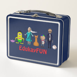 EdukayFUN Lunchbox (Mit Johnny, Papa & mehr)