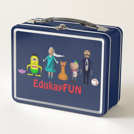 EdukayFUN Lunchbox (Mit Johnny, Papa & mehr) (Vorderseite)