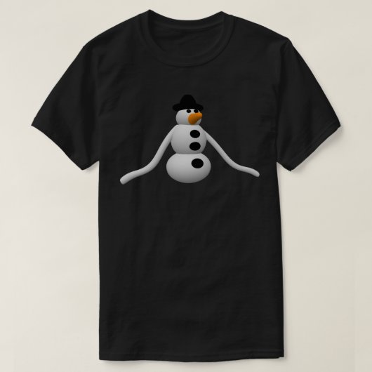 EdukayFUN Schneemann T-Shirt (Design vorne)