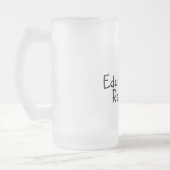 Edumacated Redneck Mattglas Bierglas (Links)