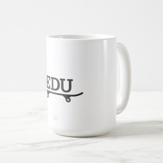 EduSkate Coffee Tasse (VorderseiteRechts)