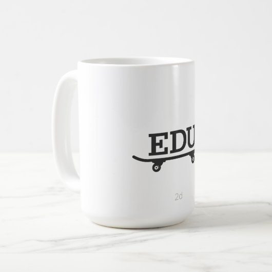 EduSkate Coffee Tasse (Vorderseite Links)
