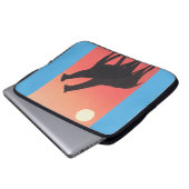 EDV-Sieb mit Giraffendesign Laptopschutzhülle (Vorne Knopf)