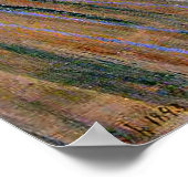 Edvar Munch - Der Schrei Poster (Ecke)