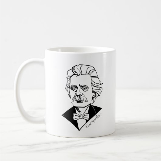 Edvard Grieg Kaffeetasse (Links)