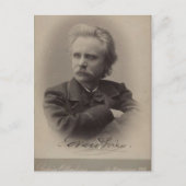 Edvard Grieg Postkarte (Vorderseite)