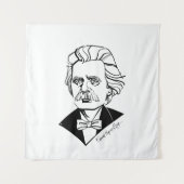 Edvard Grieg Wandteppich (Vorderseite)