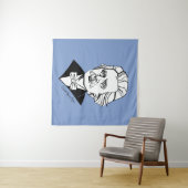 Edvard Grieg Wandteppich (Beispiel (Horizontal))