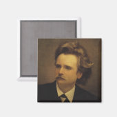 Edvard Hagerup Grieg Magnet (Vorderseite/Rückseite)