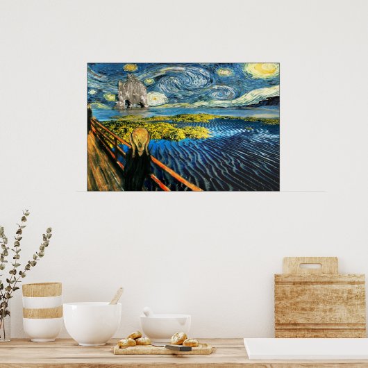 Edvard Meets Vincent Poster (Küche)