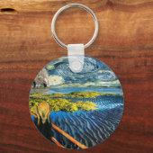 Edvard Meets Vincent Schlüsselanhänger (Vorderseite)