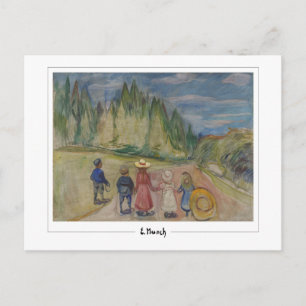 Edvard Munch #11 - Kunst Postkarte