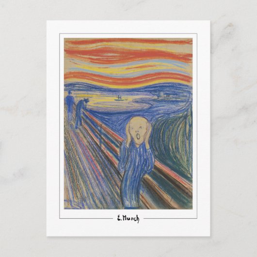 Edvard Munch #123-2 - Kunst Postkarte (Vorderseite)