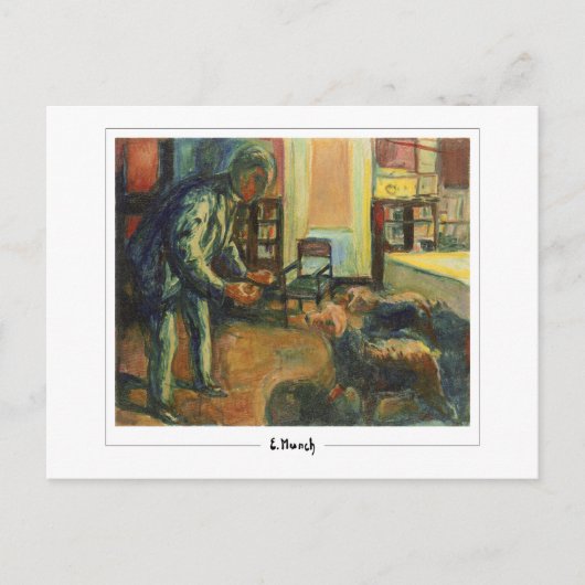 Edvard Munch #13-3 - Kunst Postkarte (Vorderseite)