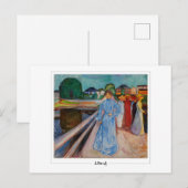 Edvard Munch #14-3 - Kunst Postkarte (Vorne/Hinten)