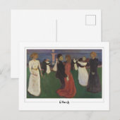 Edvard Munch #193-3 - Fine Art Postkarte (Vorne/Hinten)