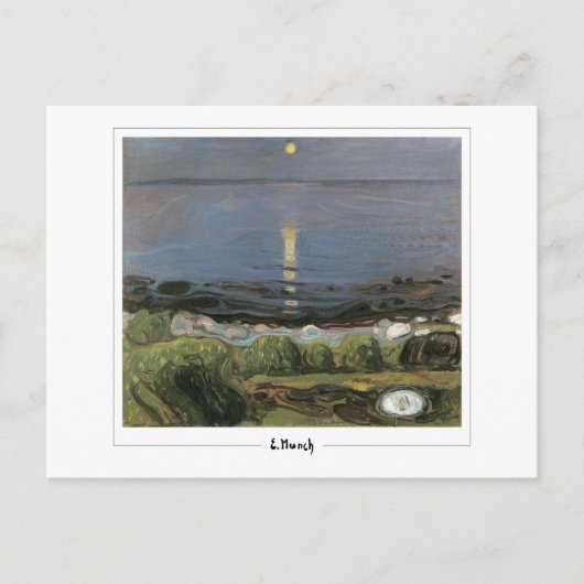 Edvard Munch #20-3 - Kunst Postkarte (Vorderseite)