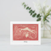 Edvard Munch #258-2 - Kunst Postkarte (Stehend Vorderseite)