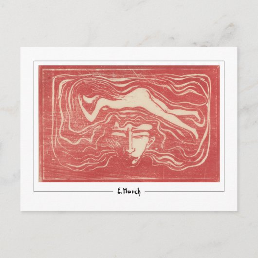 Edvard Munch #258-2 - Kunst Postkarte (Vorderseite)