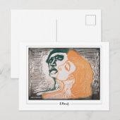 Edvard Munch #334-2 - Kunst Postkarte (Vorne/Hinten)