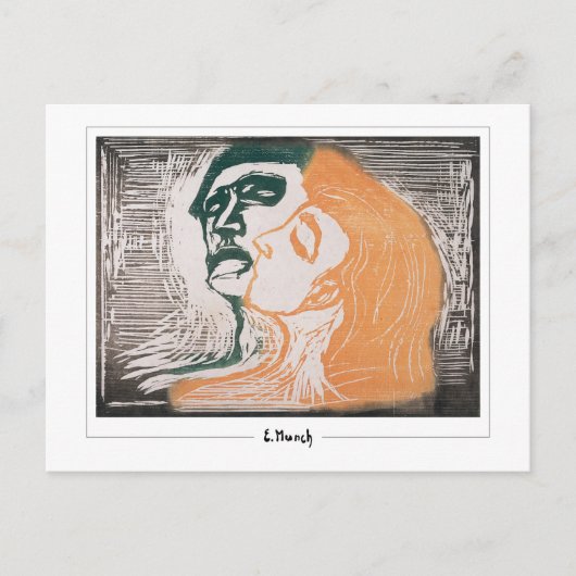 Edvard Munch #334-2 - Kunst Postkarte (Vorderseite)
