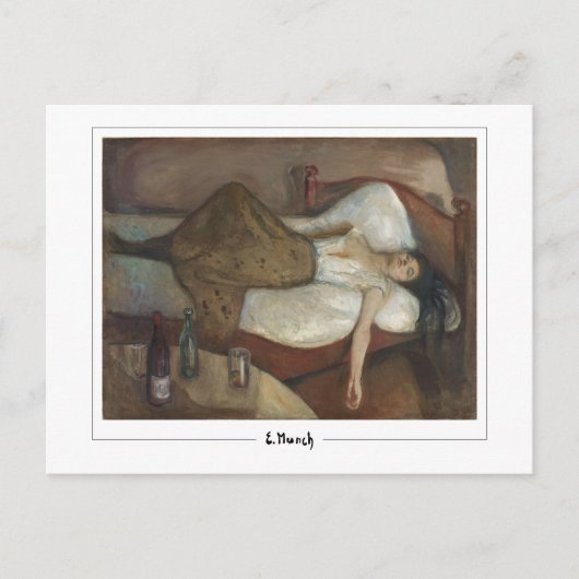 Edvard Munch #340-3 - Fine Art Postkarte (Vorderseite)