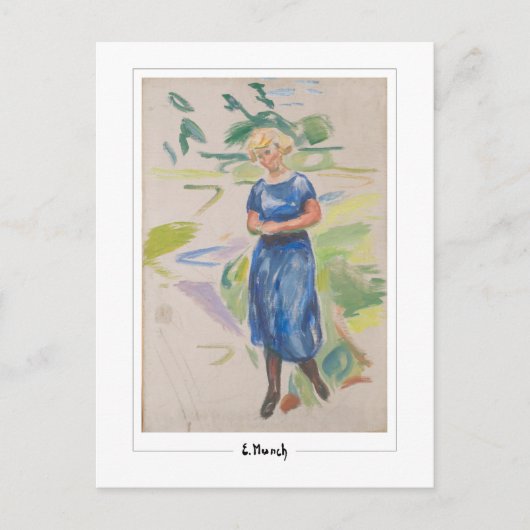 Edvard Munch #351 - Fine Art Postkarte (Vorderseite)