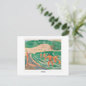 Edvard Munch #412-3 - Kunst Postkarte (Stehend Vorderseite)