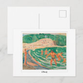 Edvard Munch #412-3 - Kunst Postkarte (Vorne/Hinten)