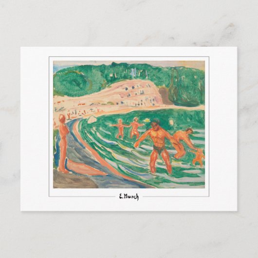 Edvard Munch #412-3 - Kunst Postkarte (Vorderseite)
