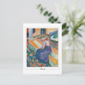 Edvard Munch #55-3 - Kunst Postkarte (Stehend Vorderseite)